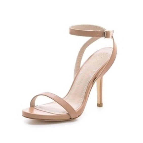 Elizabeth and James Shoes - Elizabeth and James Women's Toni Bare Ankle Strap Stiletto Heels, Size 9.5 US